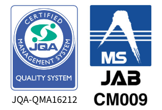 Quality system JQA-QMA16212, MS JAB CM009