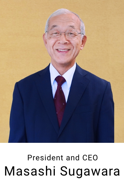 President and CEO Masashi Sugawara